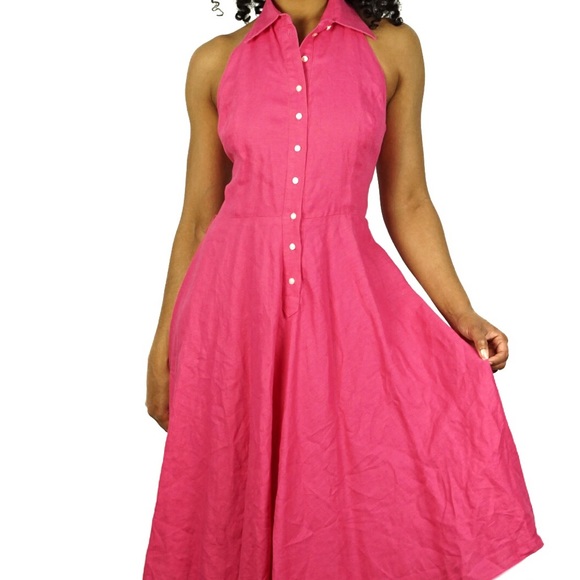 ralph lauren linen dress